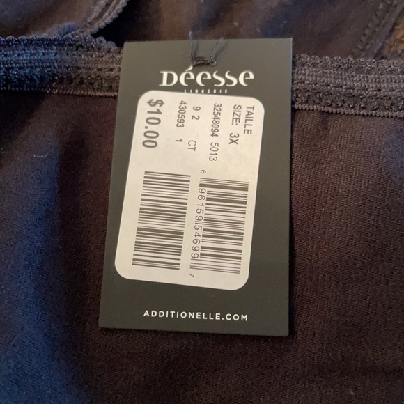 Women’s 3x black hipster cotton underwear, - Picture 2 of 2